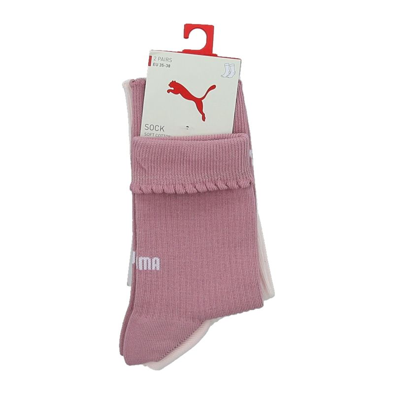 Ženske čarape Puma WOMEN SCALLOP EDGE SOCK 2P