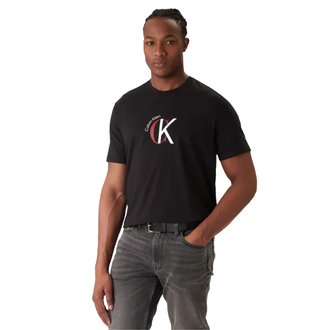 Muška majica Calvin Klein ss 30s whsl ckj 2tone ck graphic