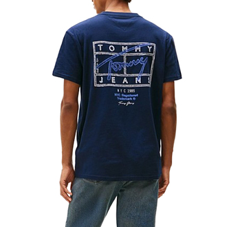 Muška majica Tommy Hilfiger tjm reg sign spray ss t ext