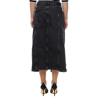 Ženska suknja Tommy Hilfiger CLAIRE HGH MIDI SKIRT AH7185