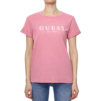 Ženska majica Guess Es Ss Ženska majica Guess 1981 Roll Cuff Tee