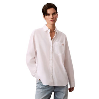 Ženska košulja Calvin Klein cotton poplin relaxed shirt wove