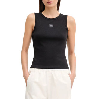 Ženska majica Calvin Klein woven label 2x2 baby rib tank