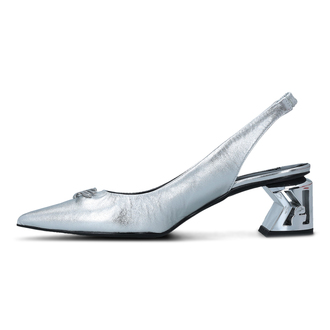 Ženske cipele Karl Lagerfeld K-Blok Metalik Slingback