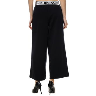 Ženske hlače Karl Lagerfeld Double Jersey Culottes