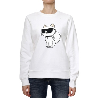 Ženski duks Karl Lagerfeld Ikonik 2.0 Choupette Sweat