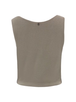 Ženska majica Guess AIMEE SS JEWEL DRAP TOP