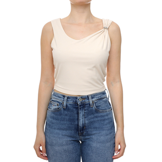 Ženska majica Guess AIMEE SS JEWEL DRAP TOP