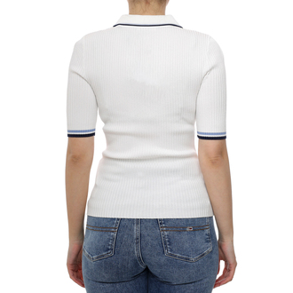 Ženska majica Guess THALIA POLO NECK SS SWTR
