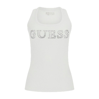 Ženska majica Guess SL EMBELLISHED LOGO TANK TOP