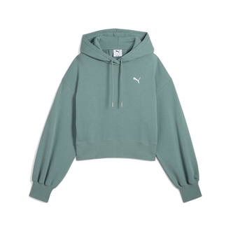 Ženski duks Puma WARDROBE ESS Relaxed Cropped Hoodie TR