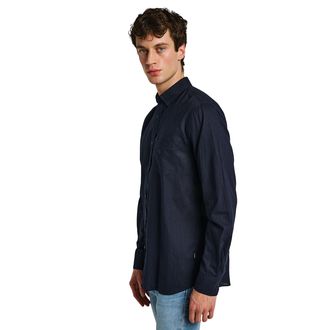 Muška košulja Staff Hummel Man Linen Shirt Longsleeve