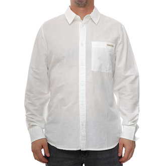 Muška košulja Calvin Klein LINEN COTTON SHIRT