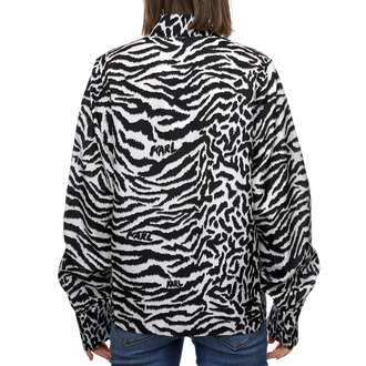 Ženska košulja Karl Lagerfeld Animal Print Silk Shirt