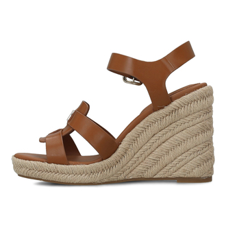 Ženske sandale Tommy Hilfiger Espadrille High Wedge Leather