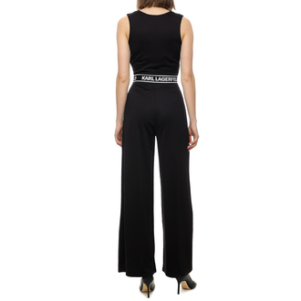 Ženski kombinezon Karl Lagerfeld Logo Tape Jumpsuit