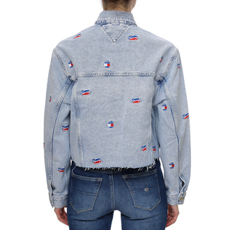 Ženska jakna Tommy Hilfiger OVERSIZE CROPPED JKT AG7019