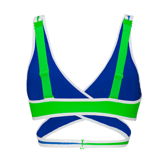 Ženski kupaći Puma SWIM WOMEN CONTOUR PLUNGE TOP 1P