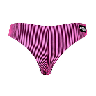 Ženski kupaći Puma SWIM WOMEN RIBBED BRAZILIAN 1P