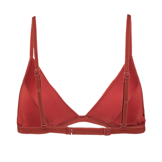 Ženski kupaći Puma SWIM WOMEN RIBBED TRIANGLE TOP 1P