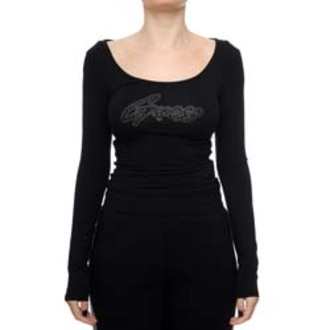 Ženska majica Guess LS NEVA HOTFIX LOGO BODY