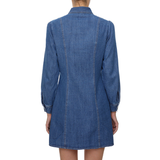 Ženska haljina Tommy Hilfiger CHAMBRAY SHIRT DRESS
