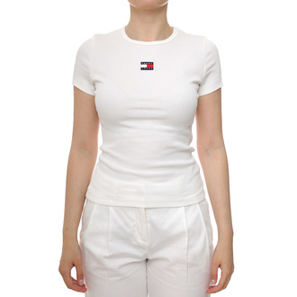 Ženska majica Tommy Hilfiger TJW SLIM BADGE RIB TEE