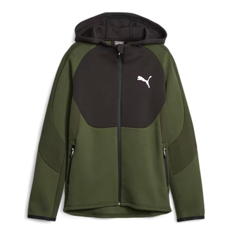 Dječiji duks Puma EVOSTRIPE Full-Zip Hoodie DK B