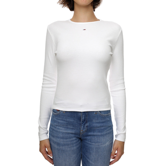 Ženska majica Tommy Hilfiger TJW BBY ESSENTIAL RIB LS