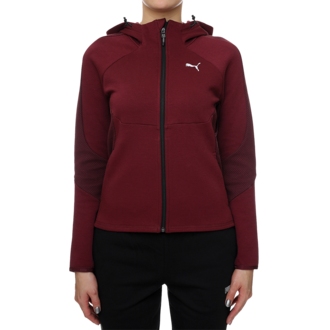 Ženski duks Puma EVOSTRIPE Full-Zip Hoodie