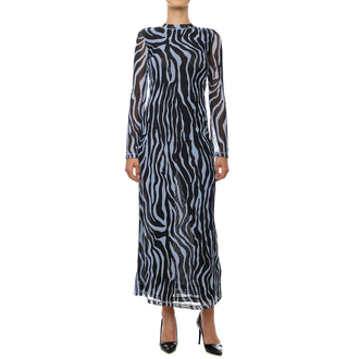 Ženska haljina Tommy Hilfiger Tjw Zebra Maxi Knit Dress