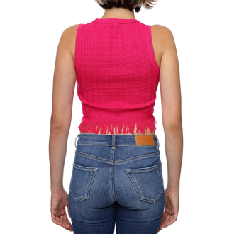 Ženska majica Guess Eco Viscose Blend Libra Yarn