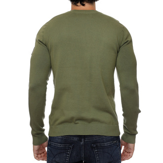 Muški džemper Calvin Klein MONOGRAM BADGE TEXTURED SWEATER