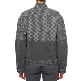 Ženska jakna Karl Lagerfeld UNISEX MONOGRAM DENIM JACKET