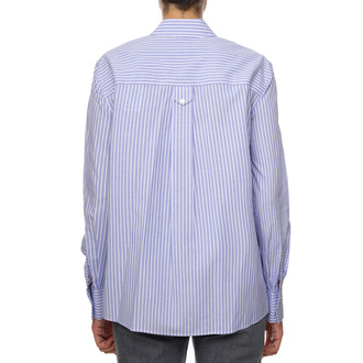 Ženska košulja Karl Lagerfeld STRIPE SHIRT W/LOGO PRINT