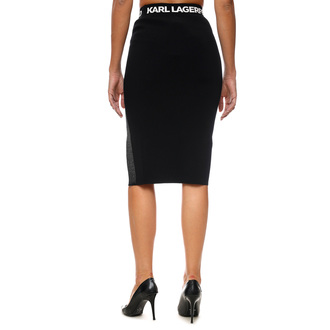 Ženska suknja Karl Lagerfeld LIGHTWEIGHT KNIT SKIRT