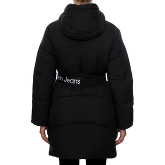 Ženska jakna Calvin Klein Logo Belt Long Puffer