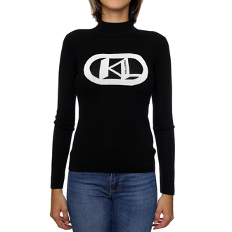 Ženska rolka Karl Lagerfeld Logo Turtleneck