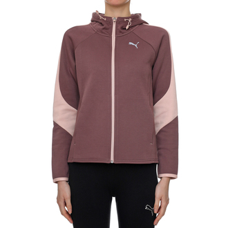 Ženski duks Puma EVOSTRIPE FULL-ZIP HOODIE