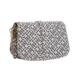 Ženska torba Tommy Hilfiger th heritage chain cross jacquard