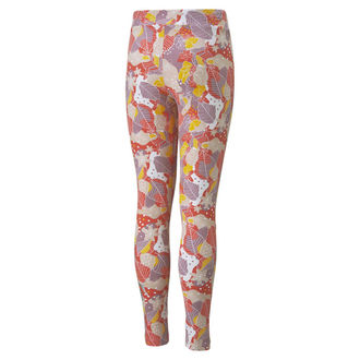 Dječija trenerka donji dio Puma ESS+ BLOOM AOP LEGGINGS G