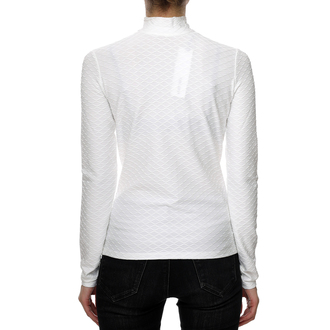 Ženska rolka Karl Lagerfeld L-SLV TEXTURE MOCKNECK TOP