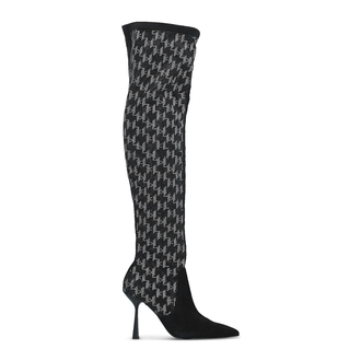 Ženske čizme Karl Lagerfeld Pandara Ii Stretch Knee Boot