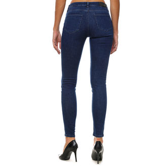 Ženske farmerke Karl Lagerfeld BLUE SKINNY DENIM LOGO PANTS