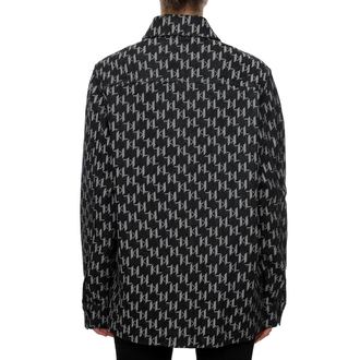 Ženska košulja Karl Lagerfeld UNISEX MONOGRAM OVERSHIRT