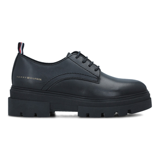 Ženske cipele Tommy Hilfiger LEATHER LACE UP SHOE