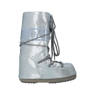 Ženske čizme Moon Boot Icon Glitter Silver
