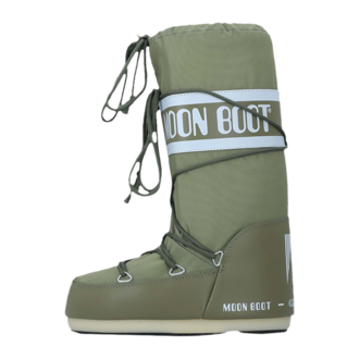 Ženske čizme Moon Boot NYLON KHAKI
