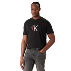 Mu&scaron;ka majica Calvin Klein ss 30s whsl ckj 2tone ck graphic