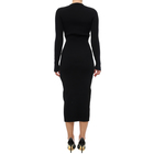 Ženska haljina Tommy Hilfiger TJW TAPING SWEATER MIDI DRESS